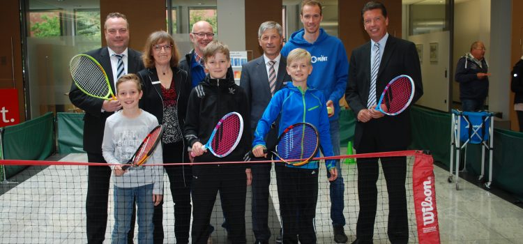 Tag des Schulsports: Tennisspaß trotz Dauerregen