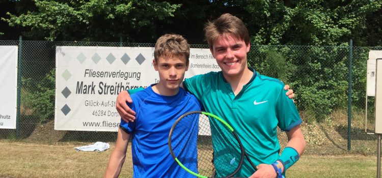 Starker Auftritt der Halterner TC-Jungs in Hervest